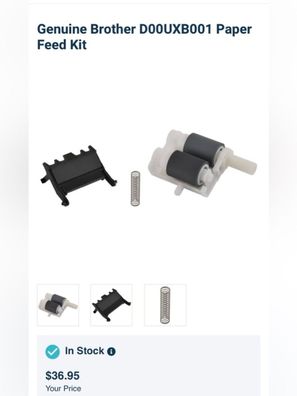 Brother replacement roller feed kit

D00UXB001
